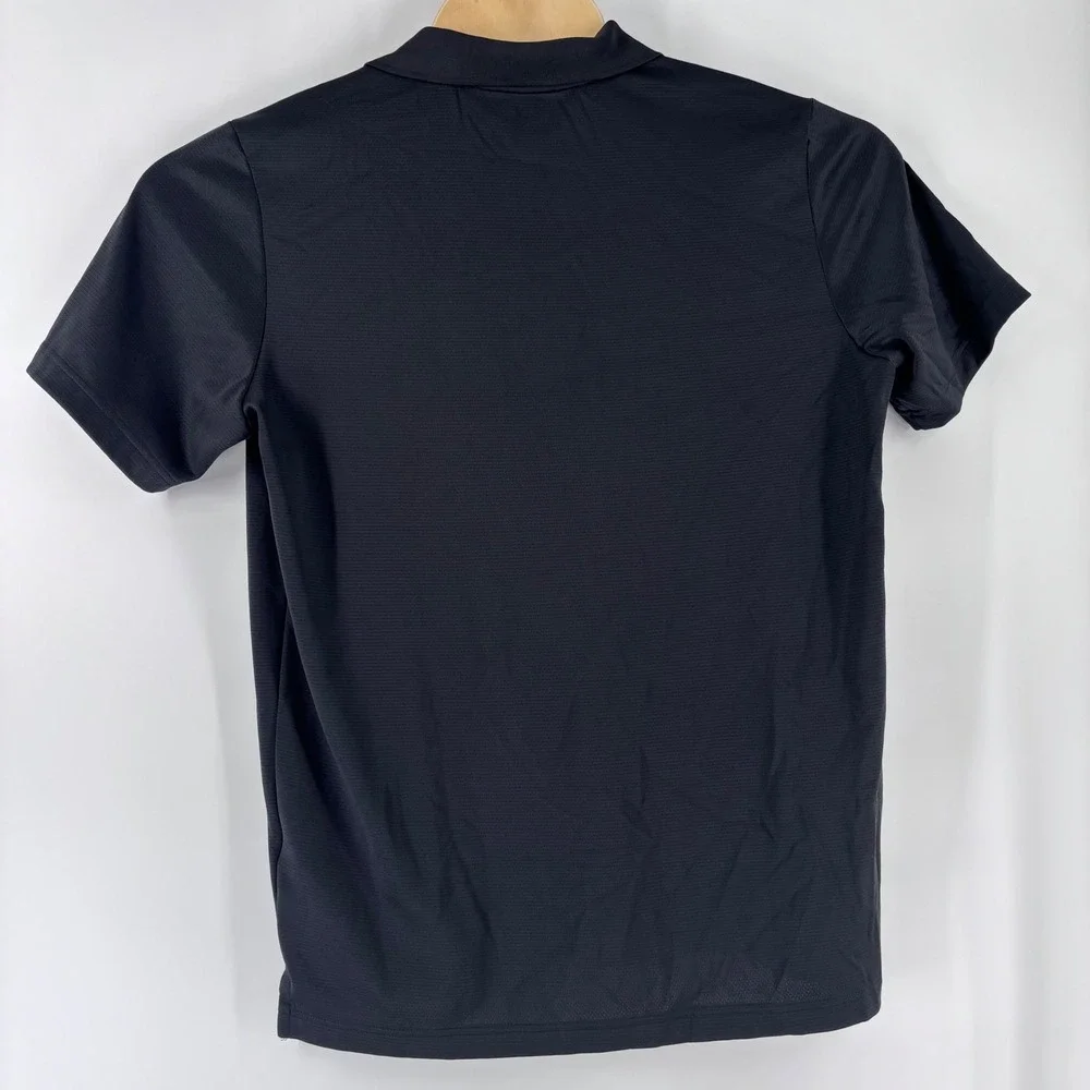 Adidas Primegreen Polo Shirt Mens Large Black Short Sleeve Performance Golf Top